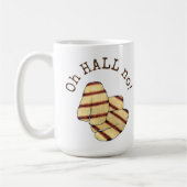 Oh HALL (hel) Nee! Halloumi Grilled Cheese Foodie Koffiemok (Links)