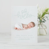 OH HALLO AANKONDIGING (Staand voorkant)