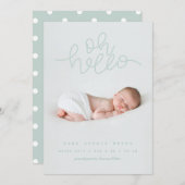 OH HALLO AANKONDIGING (Voorkant / Achterkant)