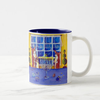 Oh Hanoukka ! Tasse de corgi de Gallois de