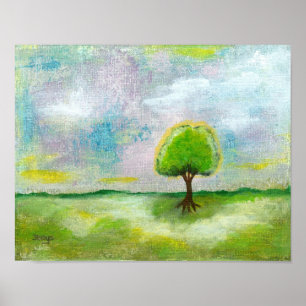 Oh Happy Day Print Poster van het originele schild