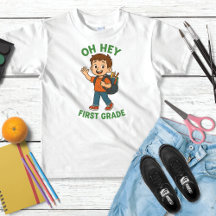oh hé eerste klas terug naar school