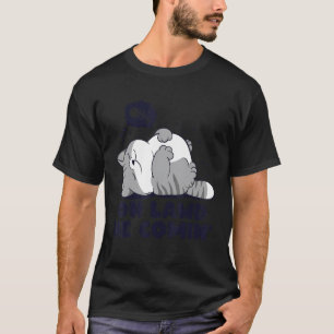 Oh Heer Hij Komt Lui Chonk Kat Vette Meme Ontwerp T-shirt