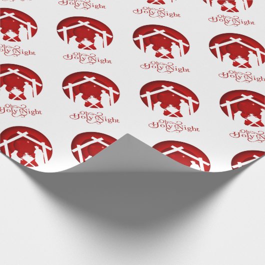 Oh Heilige Nacht Cadeaupapier (Hoek)