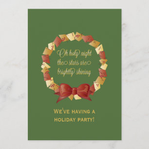 Oh Heilige Night Lyrics Design Kaart