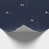 Oh Heilige Night Wrapping Paper Cadeaupapier (Hoek)