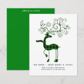 Oh hert 2020 wat een jaar! Kerstvakantie geruit (Voorkant / Achterkant)