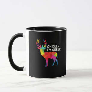 Oh Hert Grappige Regenboog LGBT Pride Design Mok