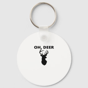 Oh Hert Oh Dear Whimsicale Kunststijl Sleutelhange Sleutelhanger