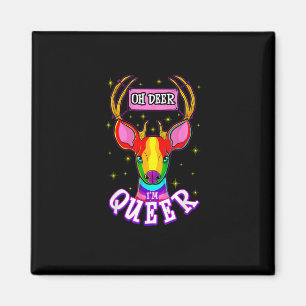 Oh hert Queer Pride-maand viering cadeau Magneet