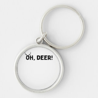 Oh Herten Eenvoudige Stijl Sleutelhanger
