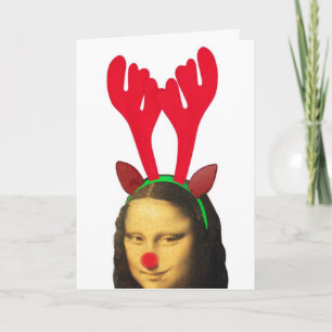 Oh Herten Feestdagen Kaart