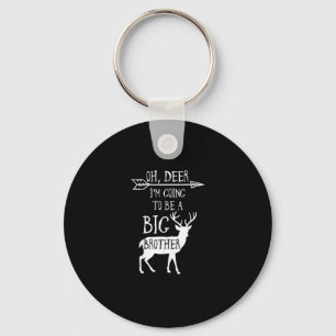 Oh Herten Gaat Naar Kerstmis Aankondiging Grote Br Sleutelhanger