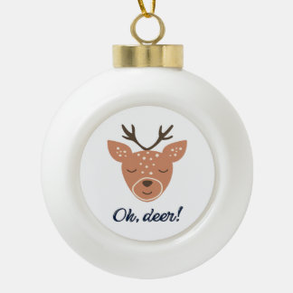 Oh Herten Herten Liefde Red De Herten Creatief Ont Keramische Bal Ornament
