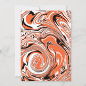 Oh Herten Oranje Camouflage Verjaardagsfeestje (Achterkant)