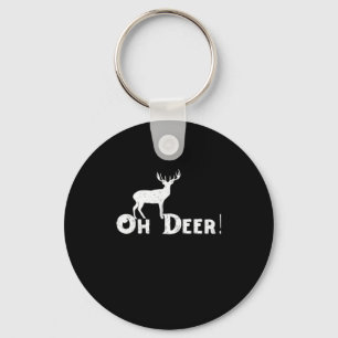 Oh Herten Schoon Grafische Stijl Sleutelhanger