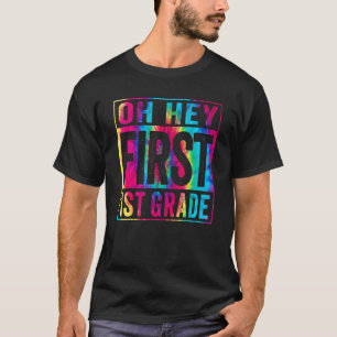 Oh hey eerste 1e klas stropdas verf eerste dag van t-shirt