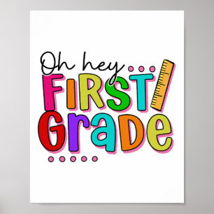 Oh hey eerste klas CK naar school voor docenten Ki Poster