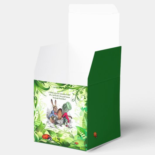 Oh, hij zal passen! 1 bedankdoosjes (Geopend)