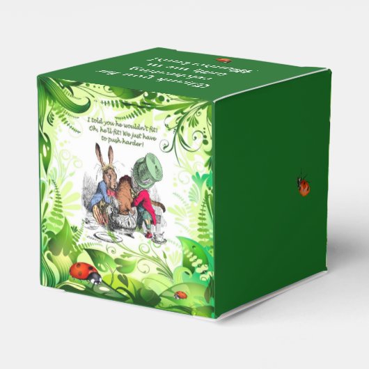 Oh, hij zal passen! 1 bedankdoosjes (Achterkant)