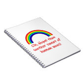 Oh HOpe Thou Soother Sweet Notitieboek (Rechterzijde)