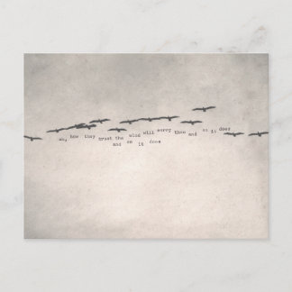 "oh, how they trust" briefkaart