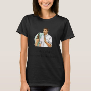Oh ik drink niet alleen drugs voor mij bedankt t-shirt