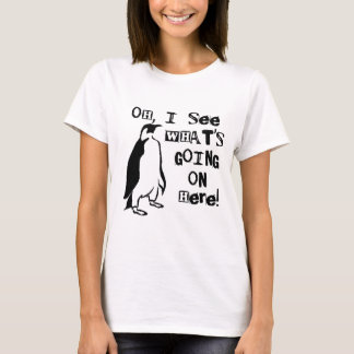 Oh, ik zie wat er hier aan de hand is t-shirt