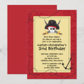 Oh invitations mignonnes de fête d'anniversaire de (Devant / Derrière)