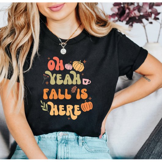 Oh ja Herfst is hier Herfst quote T-shirt