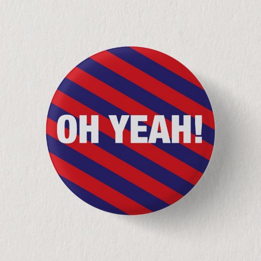 Oh ja ronde button 3,2 cm (Voorkant)