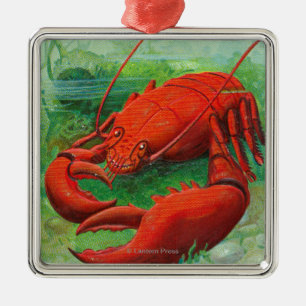 Oh jij Lobster Scene Metalen Ornament