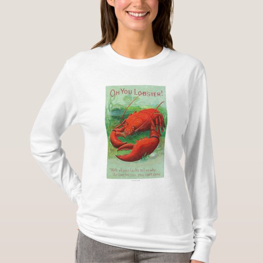 Oh jij Lobster Scene T-shirt (Voorkant)