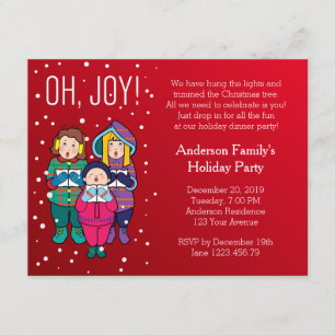 Oh! Joie ! Invitation à la fête d'hiver