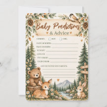 Oh jongen baby shower avontuur bos berg