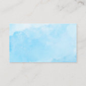 Oh Jongen ballonvaars baby shower eucalyptus Informatiekaartje (Achterkant)