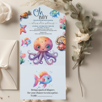 Oh jongen onder het Zee Baby shower