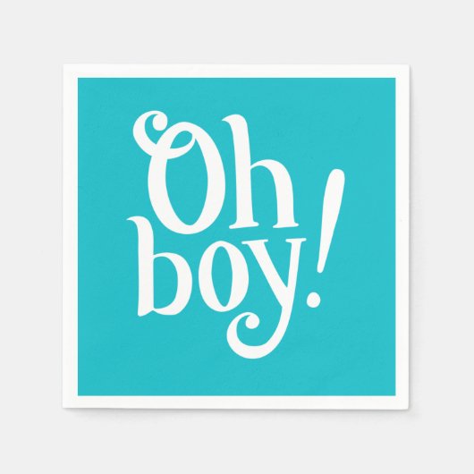 Oh jongen! servet (Voorkant)