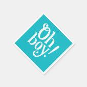 Oh jongen! servet (Hoek)