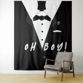 Oh jongen! Smoking Wandkleed (In situ)
