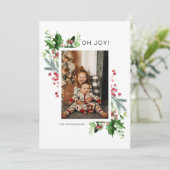 Oh Joy FotokerstWenskaart (Staand voorkant)