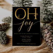 Oh Joy Gold Christmas Party Invitations