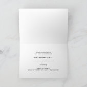 Oh Joy It's A Boy Photo Holiday Faire-part de nais (Intérieur)