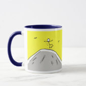 "Oh Joy ! Un nouveau jour !" 11 oz de café Mug (Gauche)