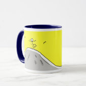 "Oh Joy ! Un nouveau jour !" 11 oz de café Mug (Devant gauche)