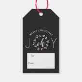 Oh Joy Wreath Kerstmis Cadeaulabel (Voorkant)