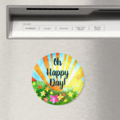 Oh Joyeux Jour ! Aimant d'inspiration (In Situ (Lave-vaisselle))