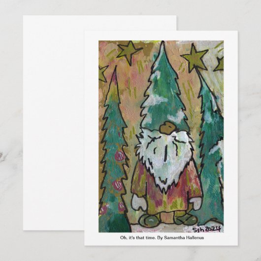 Oh Kabouter Kaart (Voorkant / Achterkant)