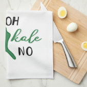 Oh Kale Nee! keukenhanddoek (Quarter Fold)