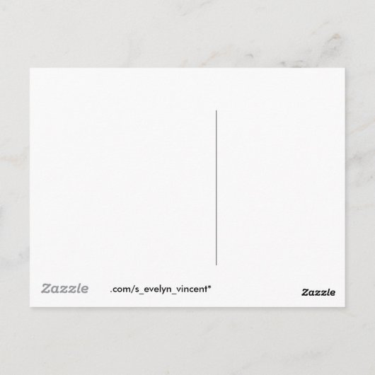 Oh, karper! briefkaart (Achterkant)